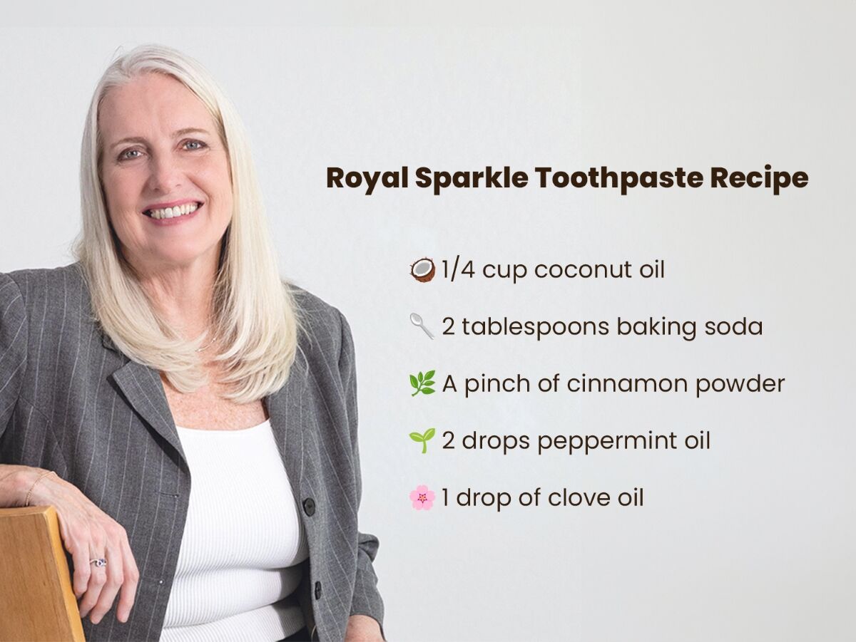 Dr Barbara Royal’s Royal Sparkle Toothpaste Recipe